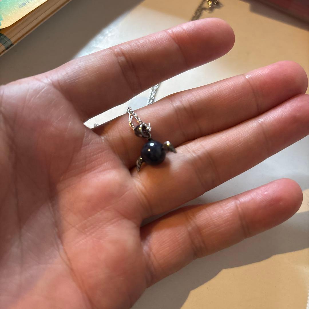 サファイアのネックレスたん！