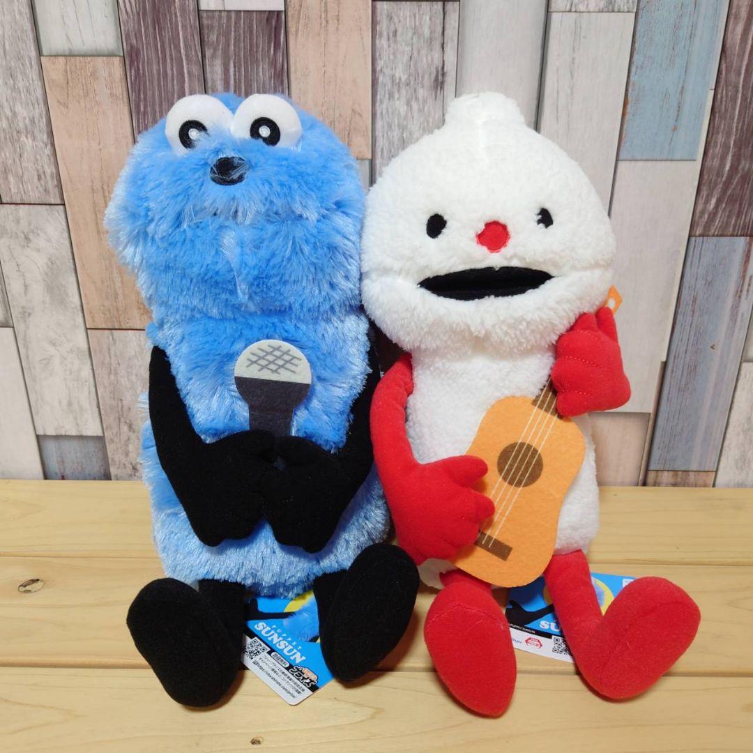 パペットスンスン　エンジョイおすわりBIGぬいぐるみ（2種）