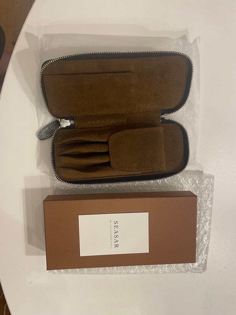 山　新品未使用　SEASAR ダクトペンケース マルゴーフォグ　ネロ