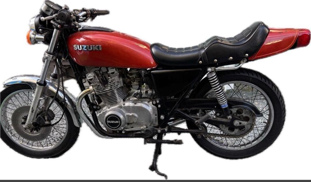 スズキ　gs400 外装　純正タンク　当時物