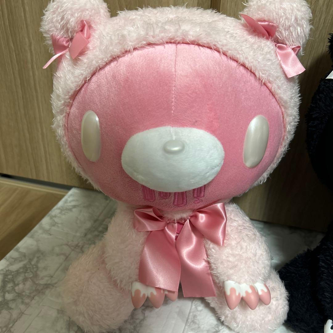 チャックスGP グル～ミ～　フラッフィーナイトウェア　ピンク　ブラック