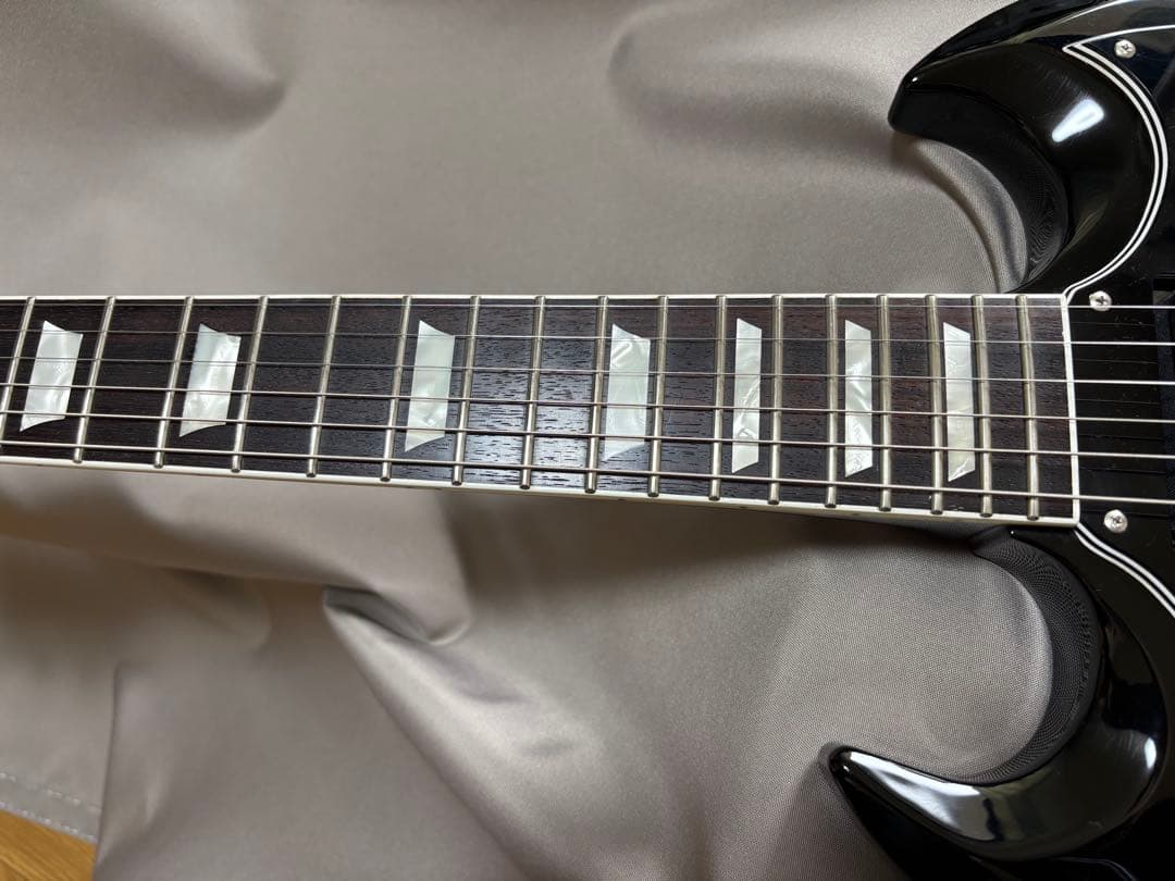 富士弦 Coolz SG エレキギター ブラック セイモアダンカン等搭載