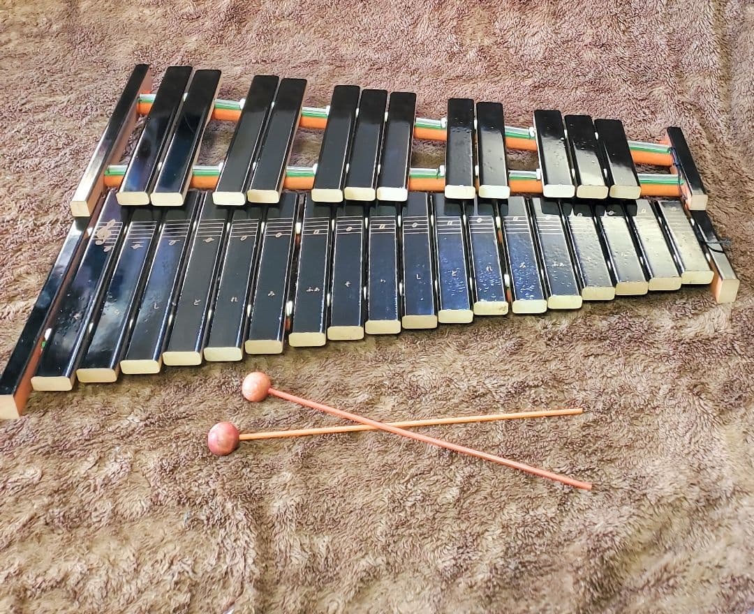 YAMAHA No.185 卓上木琴 30音（半音付き）マレット付属 ヤマハ