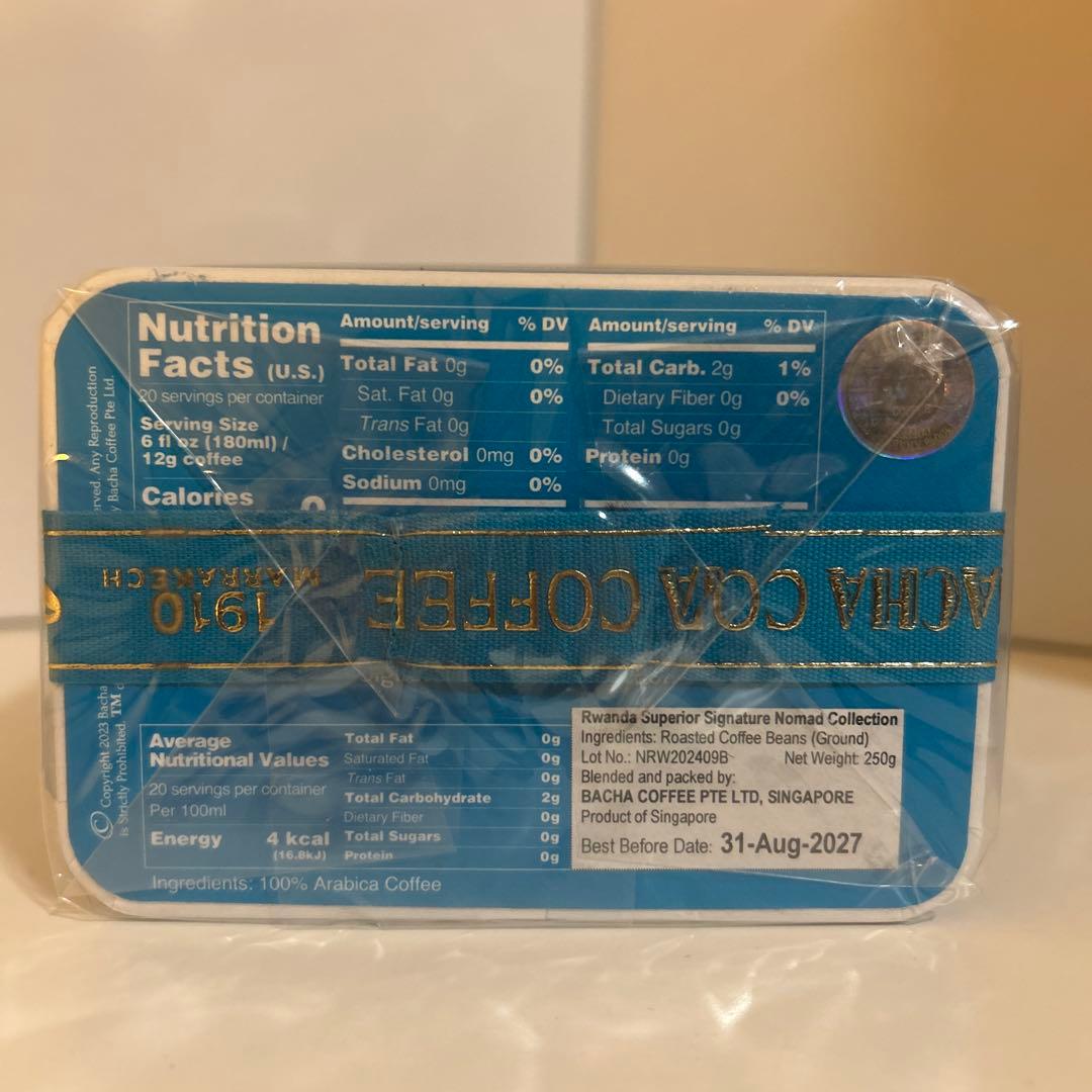 BACHA COFFEE シグネチャーノマドコレクション 5缶セット