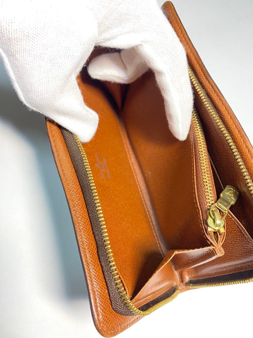 【✨極美品✨】ルイヴィトン モノグラム ポルトモネジップ ラウンドファスナー