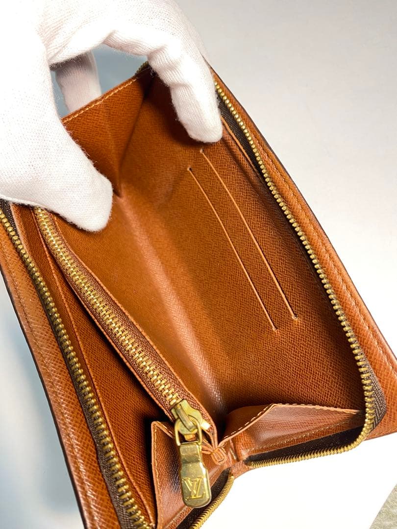 【✨極美品✨】ルイヴィトン モノグラム ポルトモネジップ ラウンドファスナー