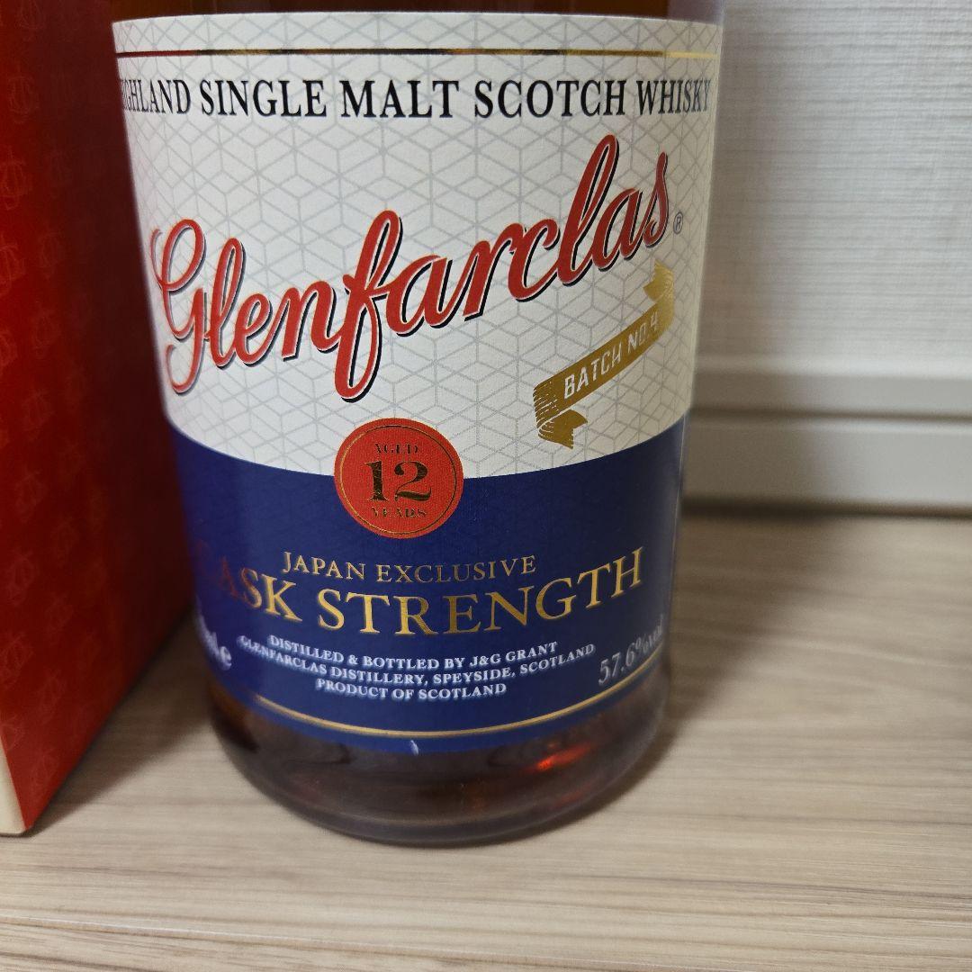 グレンファークラス 12年 カスクストレングス バッチ4 57.6度
