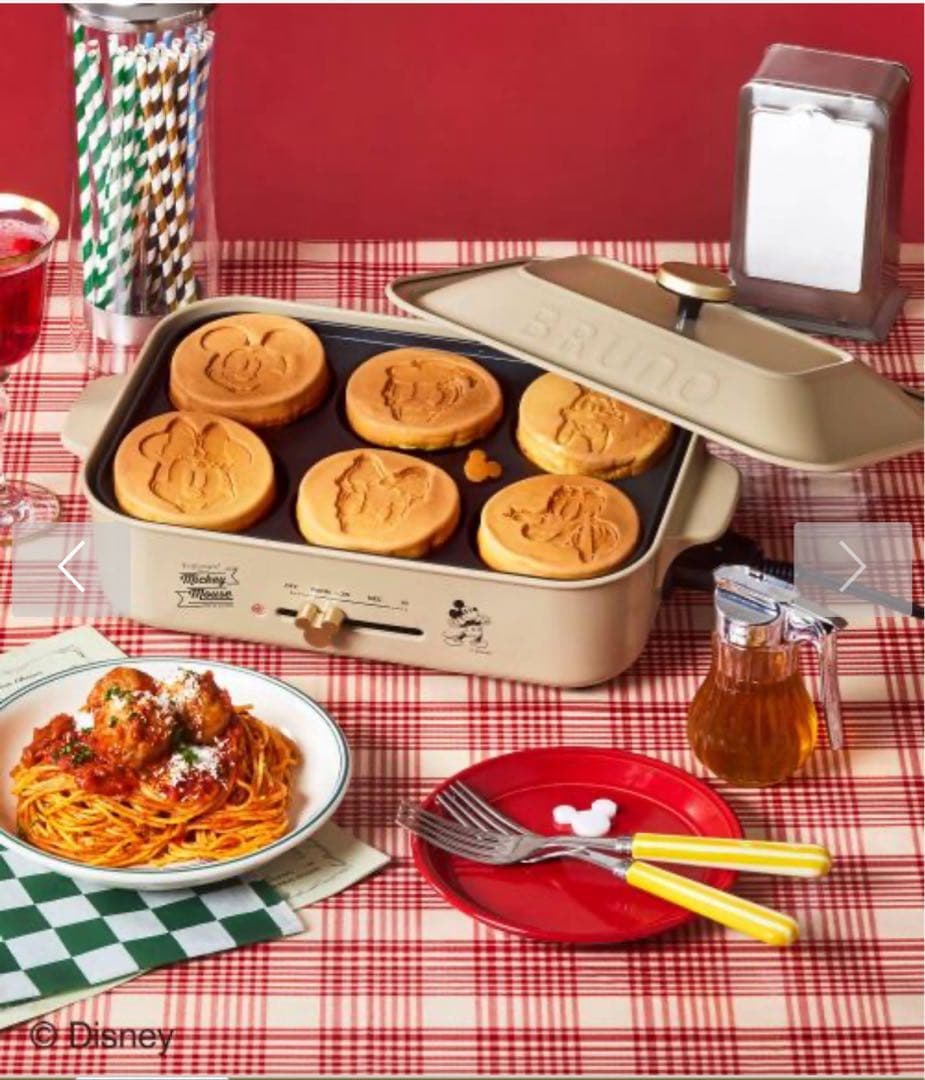 新品未開封　BRUNO ブルーノ コンパクトホットプレート　ディズニー