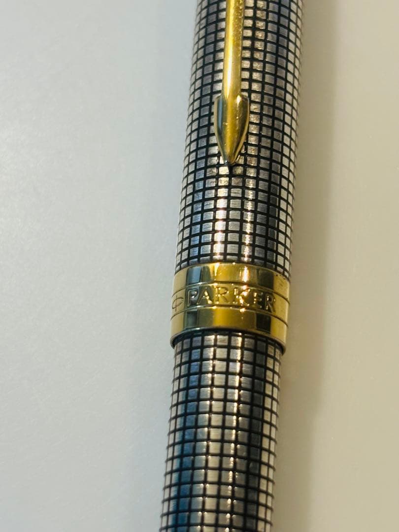 (美品)現行品　Parker ボールペン ソネット　スターリングシルバー　純銀製