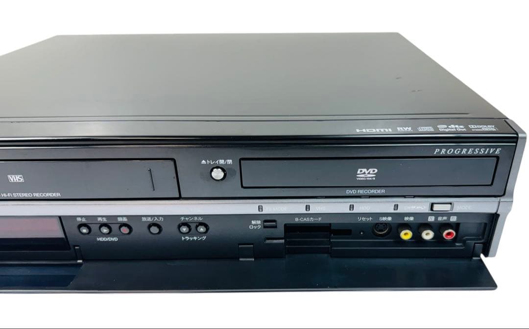 DXアンテナ ダビング機能搭載 VHS一体型DVDレコーダー DXRW250