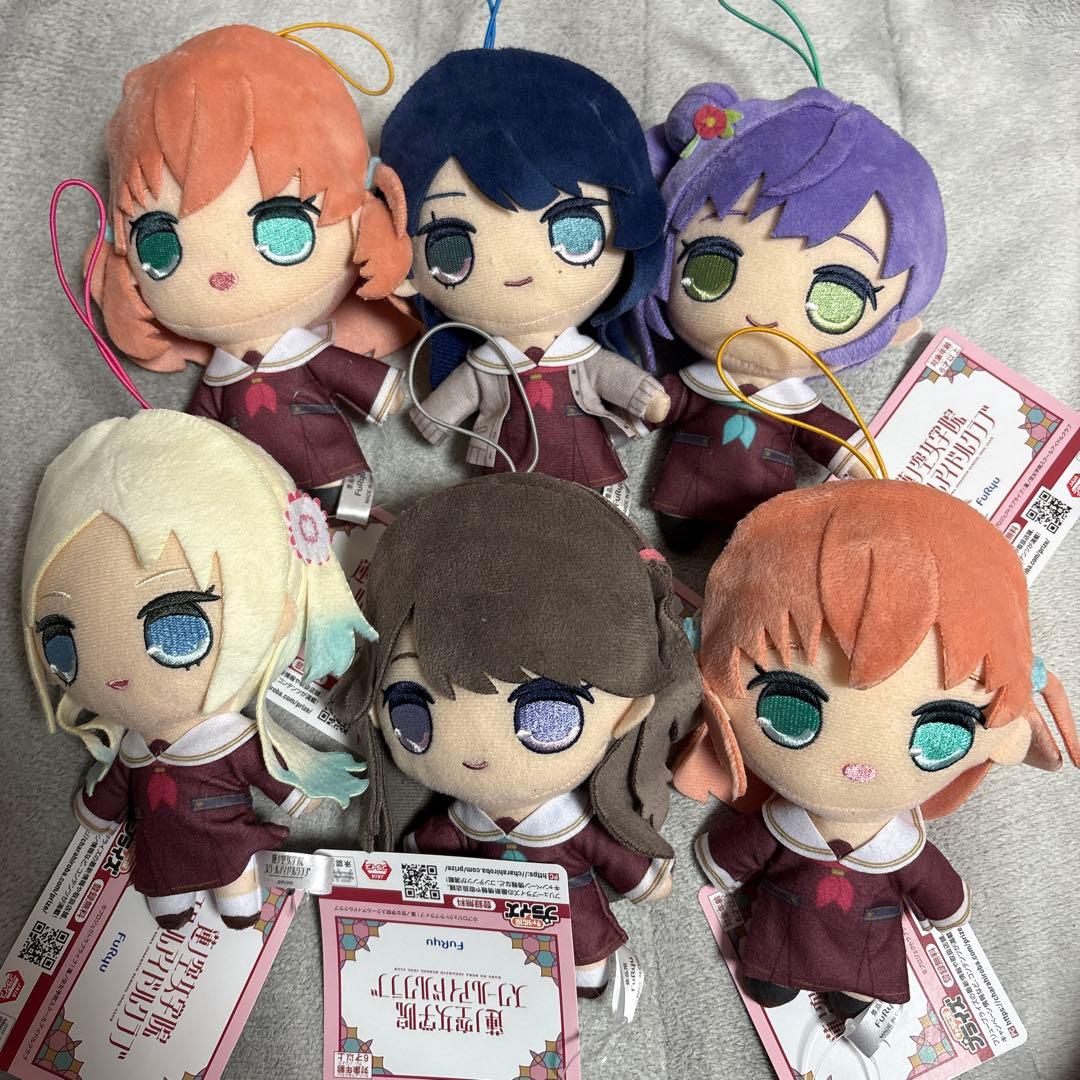 ラブライブ！蓮ノ空きゅるまるぬいぐるみ 　6種セット