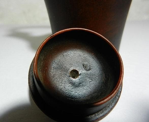 宜興紫砂茶壷（底款「施小馬製」）