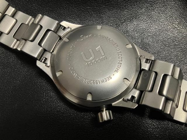 ゆ*マ様 Sinn U1 1010 スチールブレス＋ラバーバンド／初売り大特価