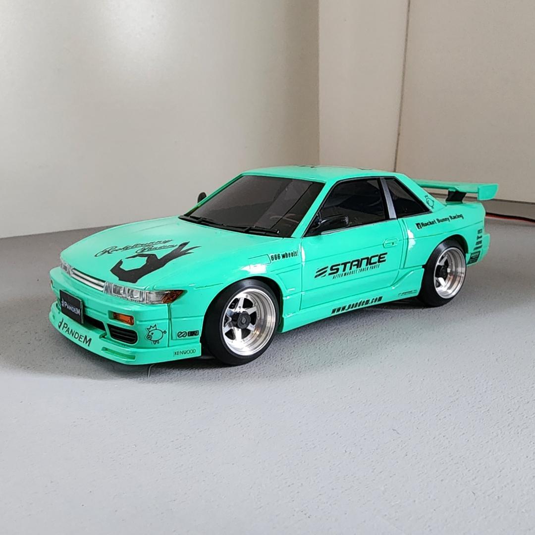 京商　ミニッツ　シルビア　S13 ボディ（AWD.MRD）