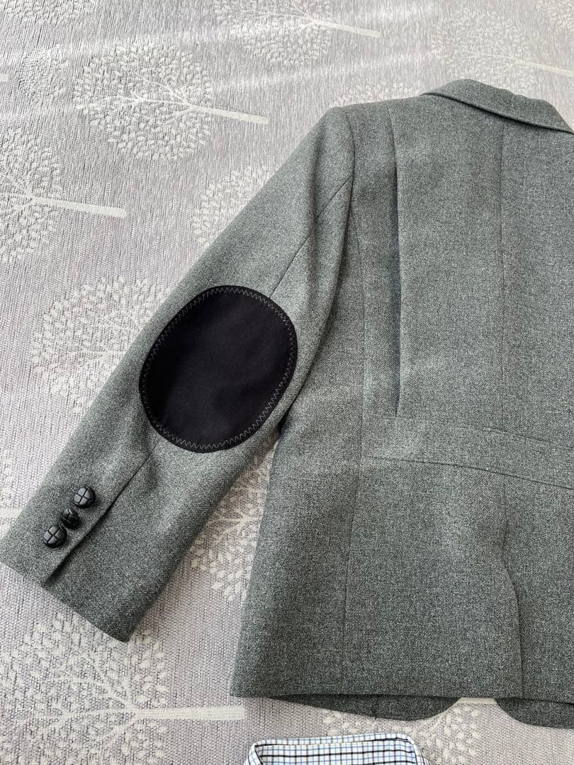 七五三，英国風男の子スーツ靴6点セット、フォーマル発表会結婚式、130センチ