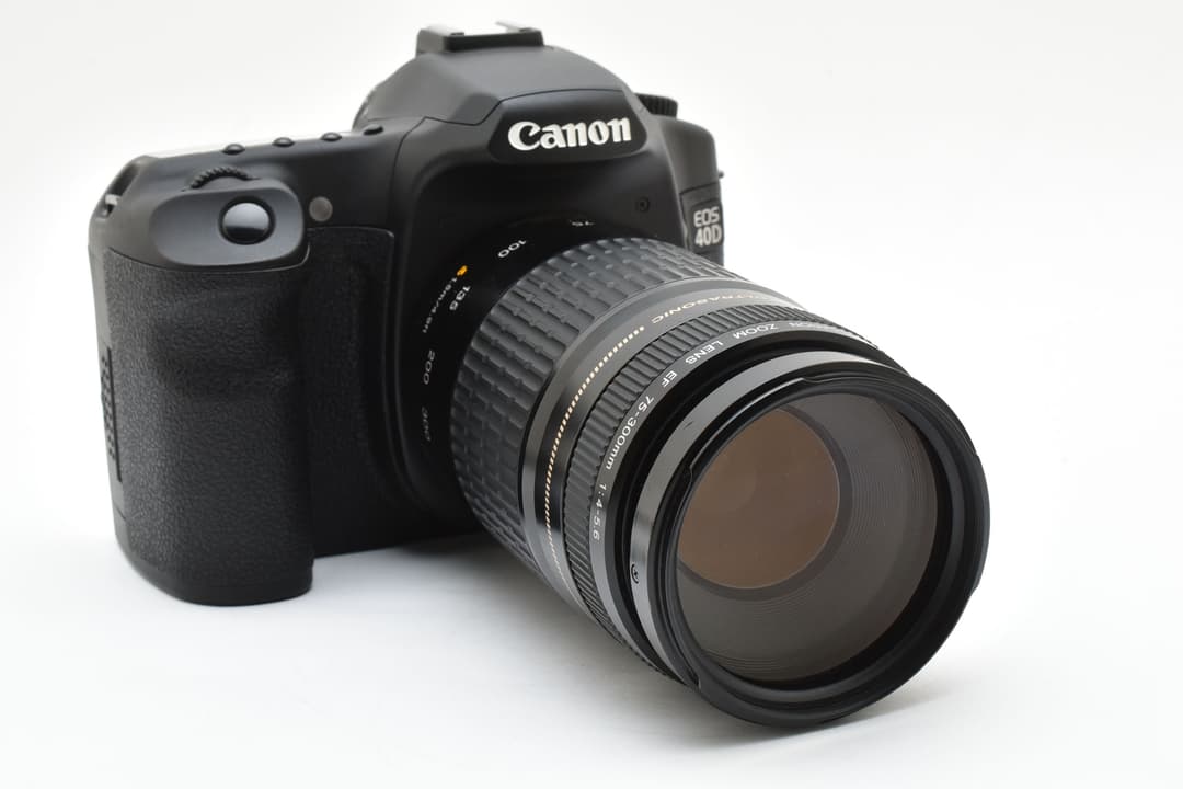 美品 Canon EOS 40D スマホ写真転送 望遠レンズ 8941