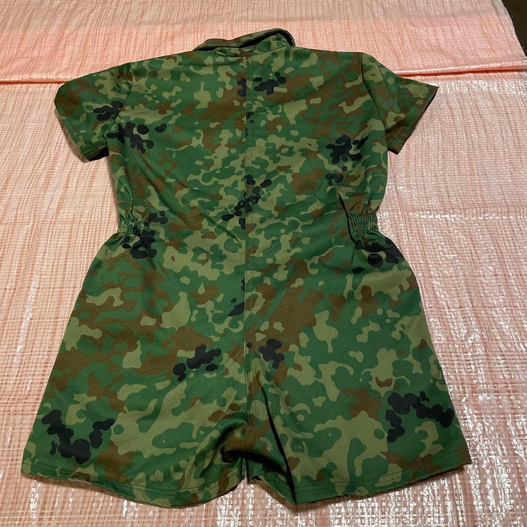 航空ショーキッズ迷彩柄深い緑♡新品未使用同様♡