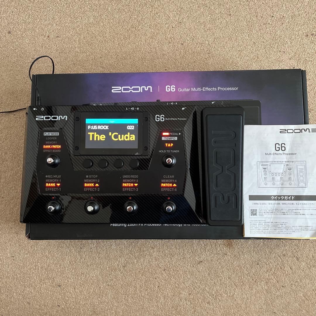 ZOOM G6 マルチエフェクター