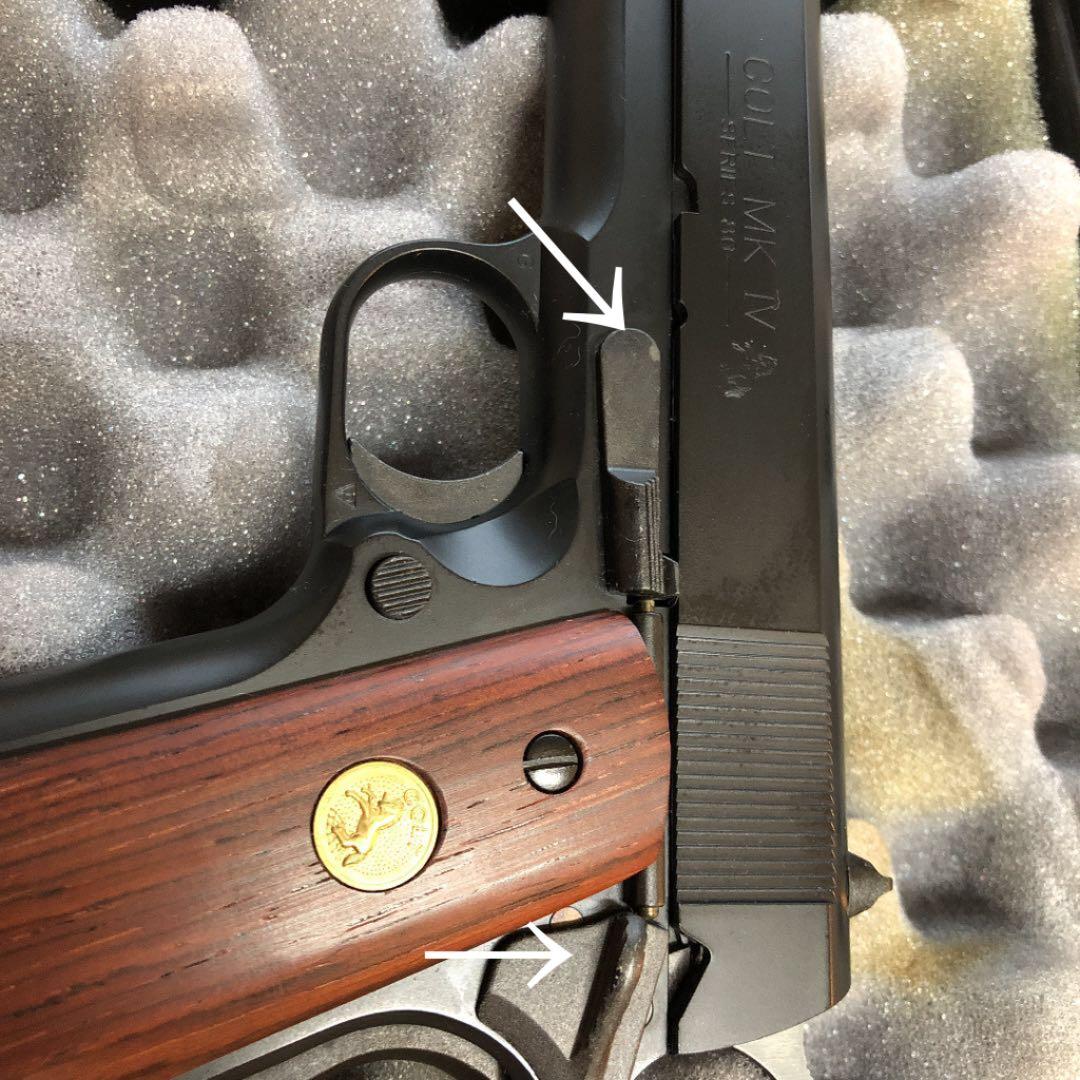 ウエスタンアームス M1911 2点セット 実物ケース付き！