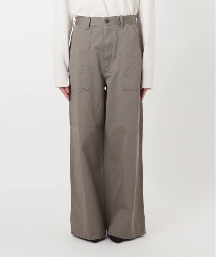 スローブイエナ　SAWAHOCOペインターパンツ　カーキ