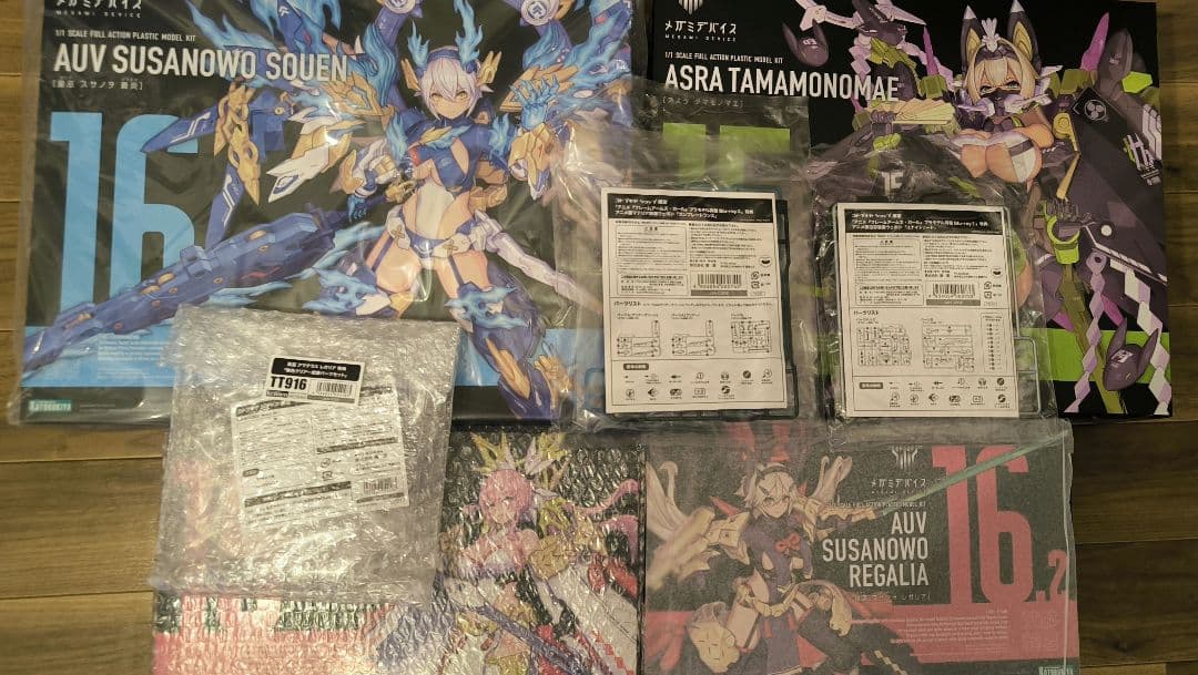 美少女プラモデル　メガミデバイス　まとめ売り　4点+おまけ