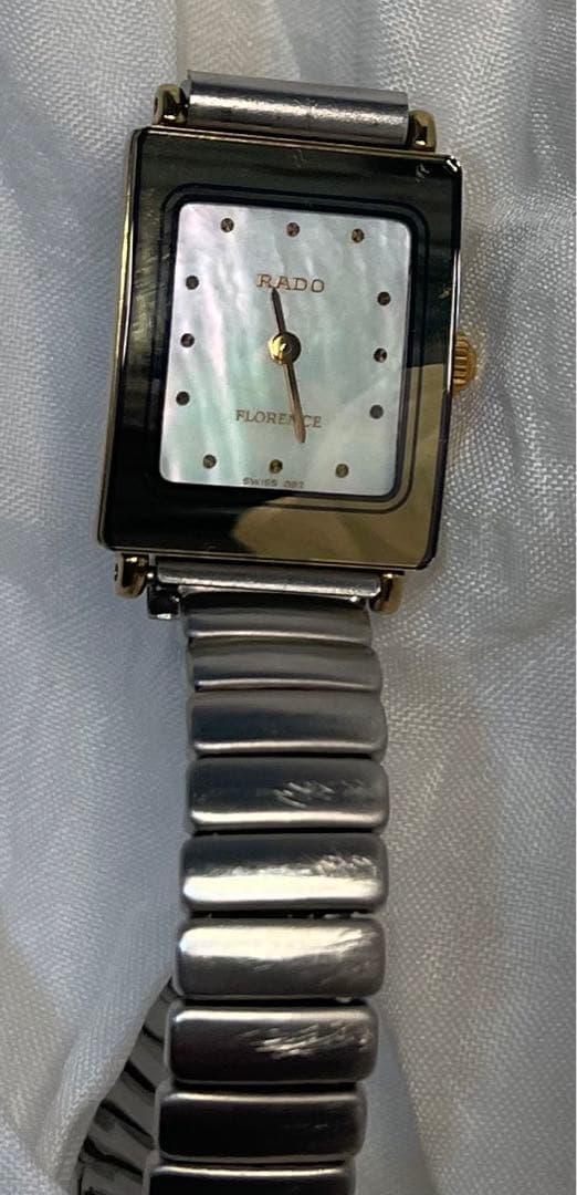 希少⭐︎ラドー フローレンス 153.3606.2 N腕時計　ピンクシェル