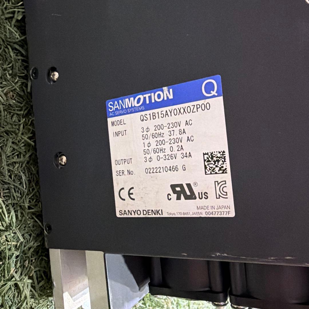 SANYO DENKI QS1B15AY0XX0ZP00 サーボアンプ