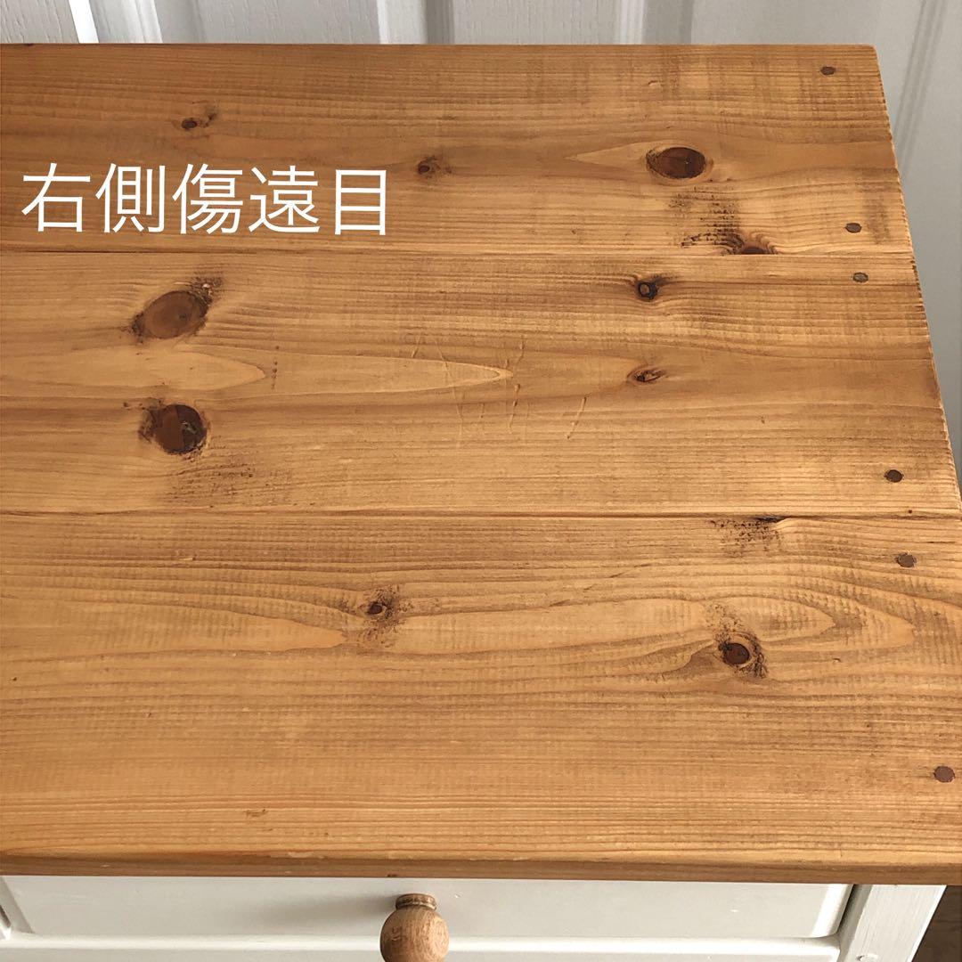 ハンドメイド　ナチュラル　デスク　机　木製　ホワイト　インテリア　勉強机　学習机