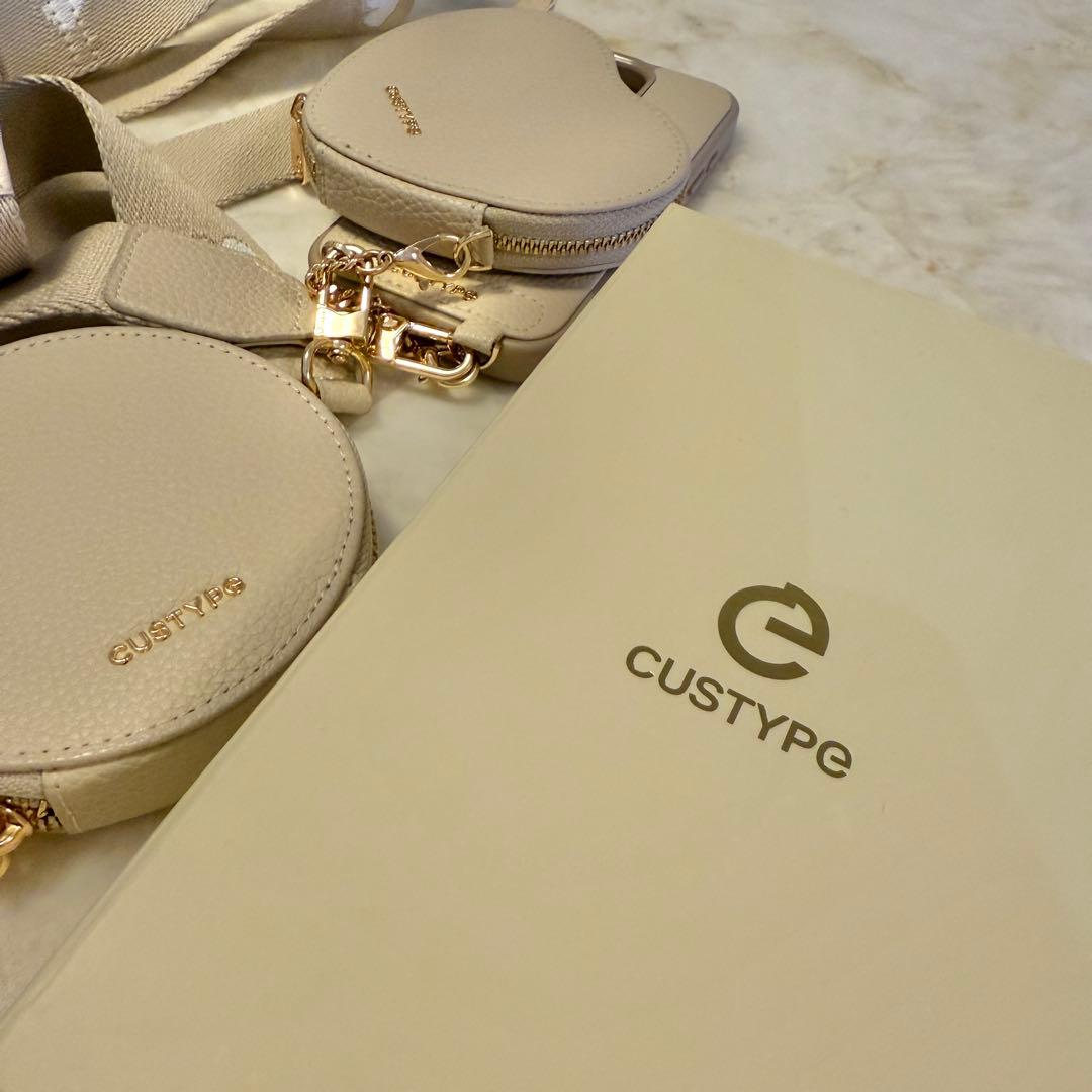 CUSTYP iPhone16Proケース ストラップ付き