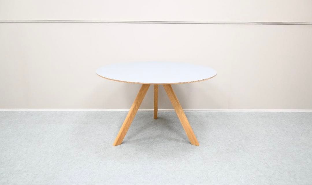 ⭐︎展示品　HAY cph20 グレーリノリウム　φ120 ダイニングテーブル