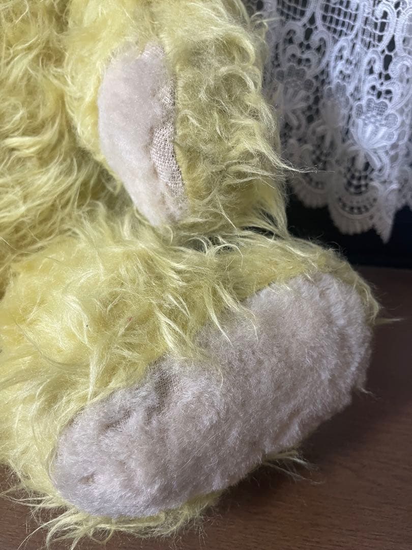 《まめ大福》アンティークベア　テディベア　ヴィンテージ　東欧　64cm