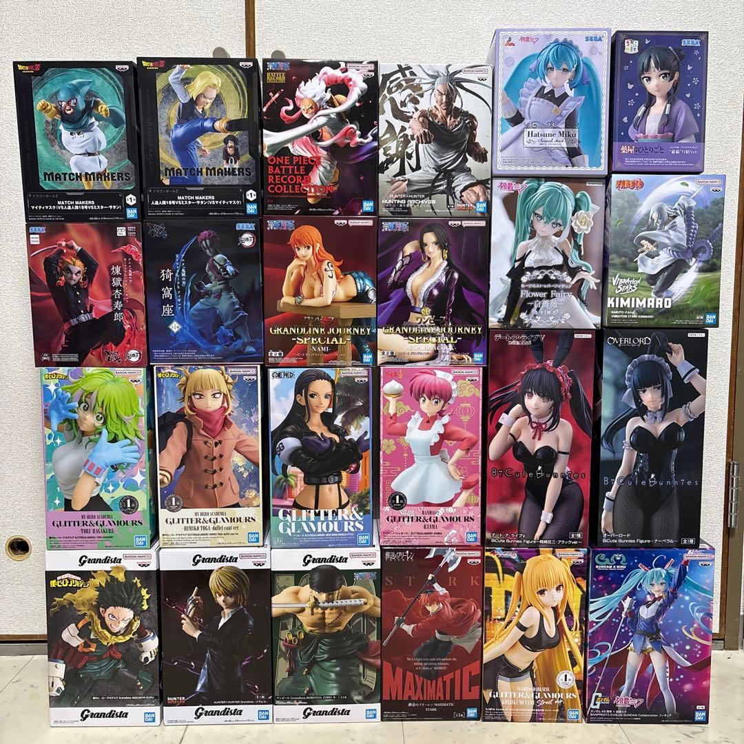 最新含む　プライズフィギュア　まとめ売り　24個