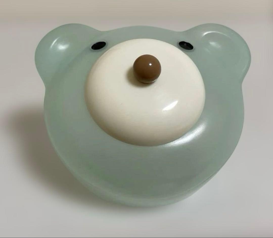 【匿名配送】クマ　キャンディポット　小物入れ　レトロ　レア☆