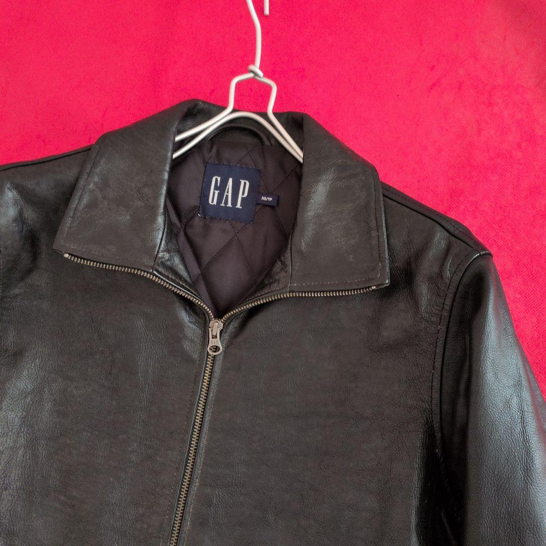 【希少】OLD GAP オールドギャップ　レザージャケット／XS（М相当）