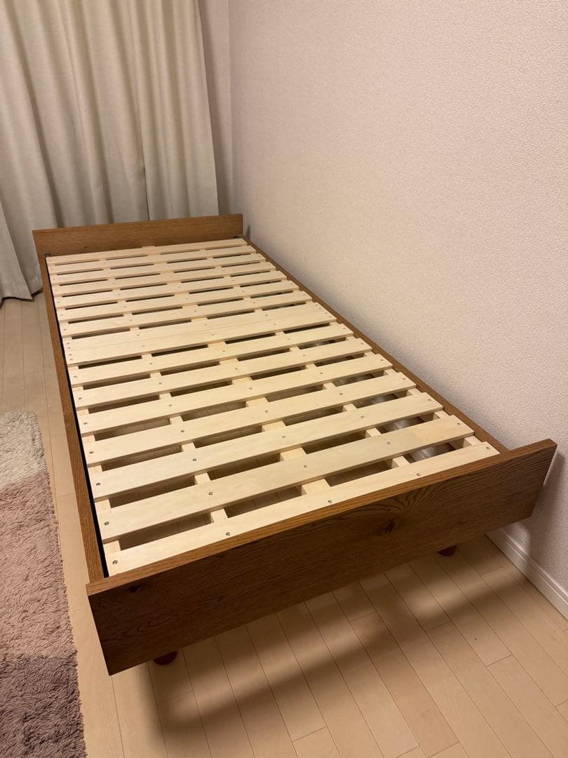 unicoウニコ ADDAY(アディ) シングルベッドフレーム ロータイプ