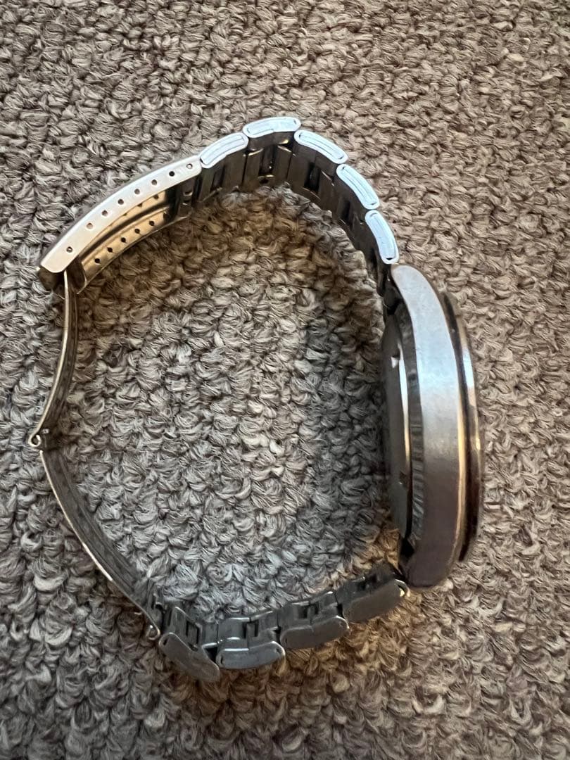 ORIENT 自動巻き時計 万年カレンダー黒文字盤