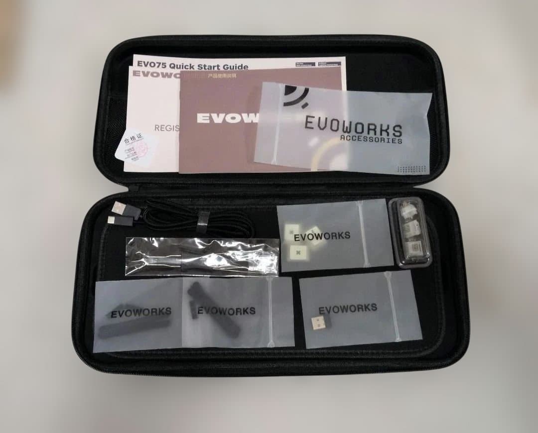 [ほぼ新品] EVOWORKS EVO75 メカニカルキーボード