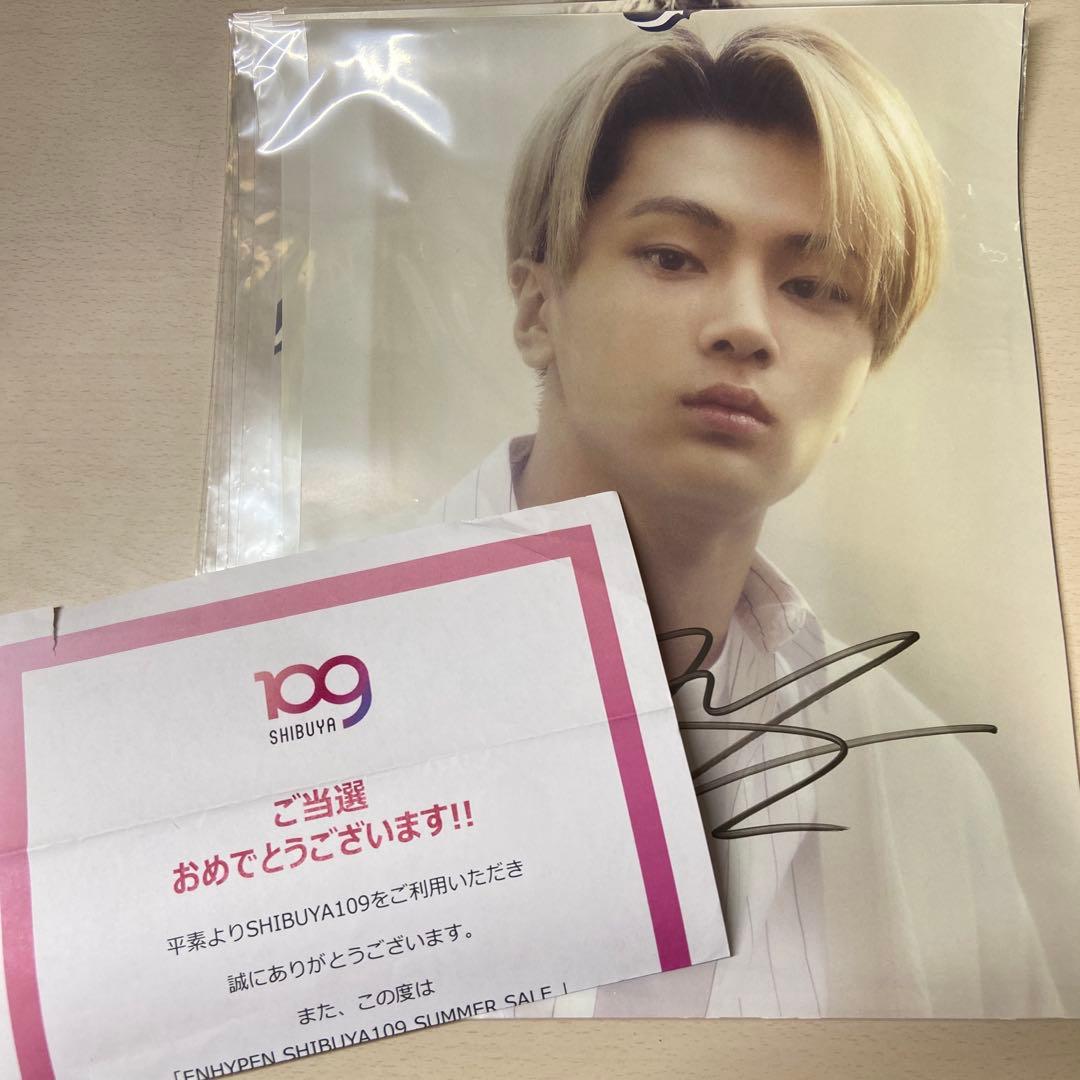 ENHYPEN ジェイ サイン 直筆サイン ポスター