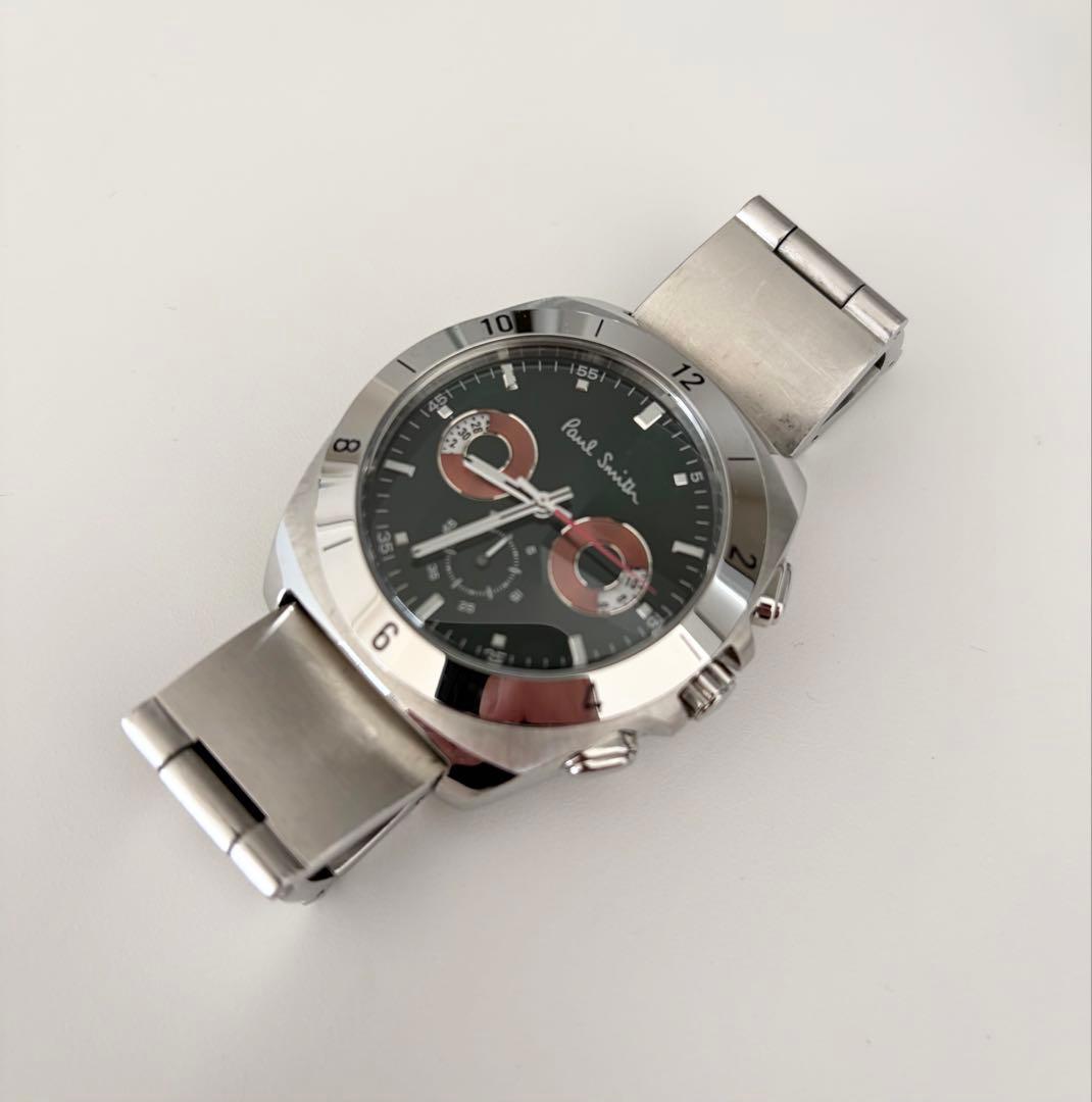 Paul Smith アナログクロノグラフ腕時計