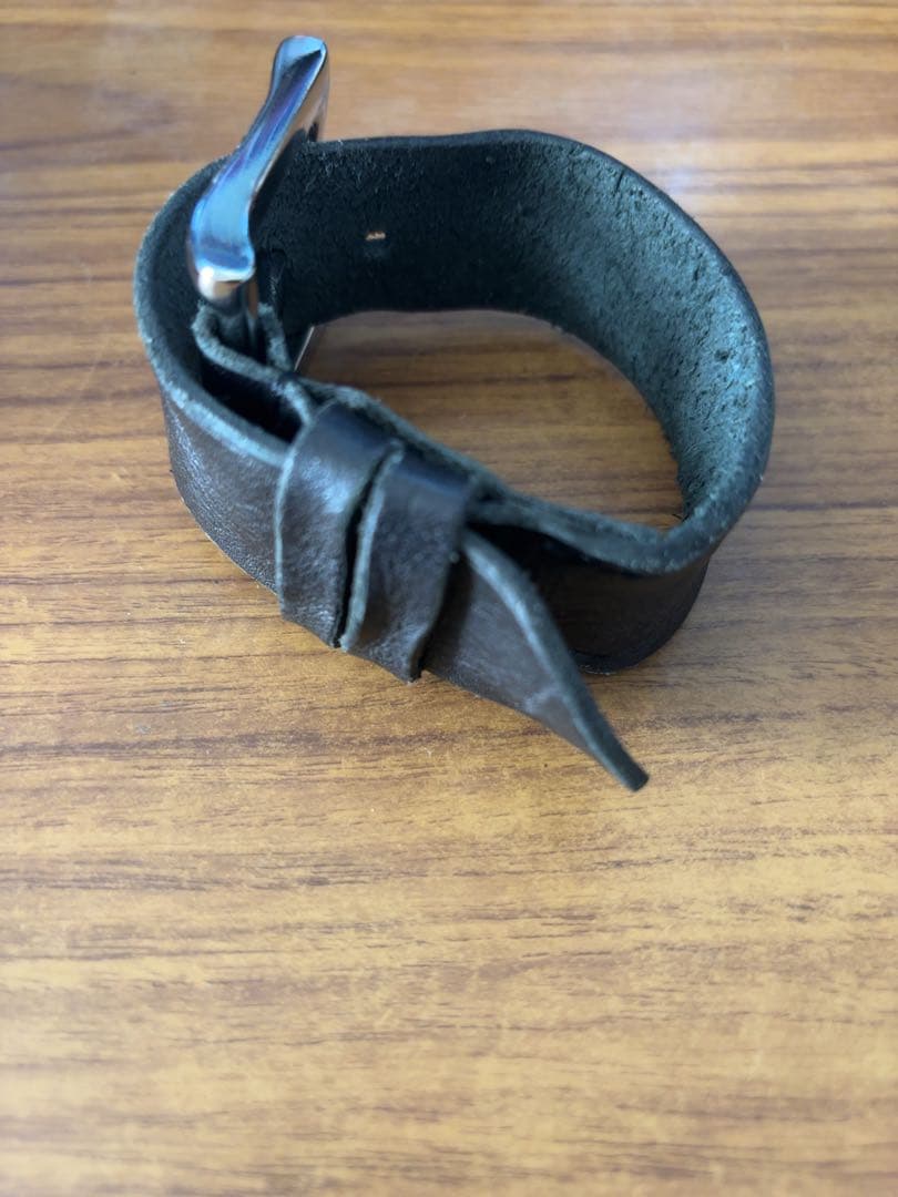 アクセサリー PRY Sculpted Leather Buckle Bracelet