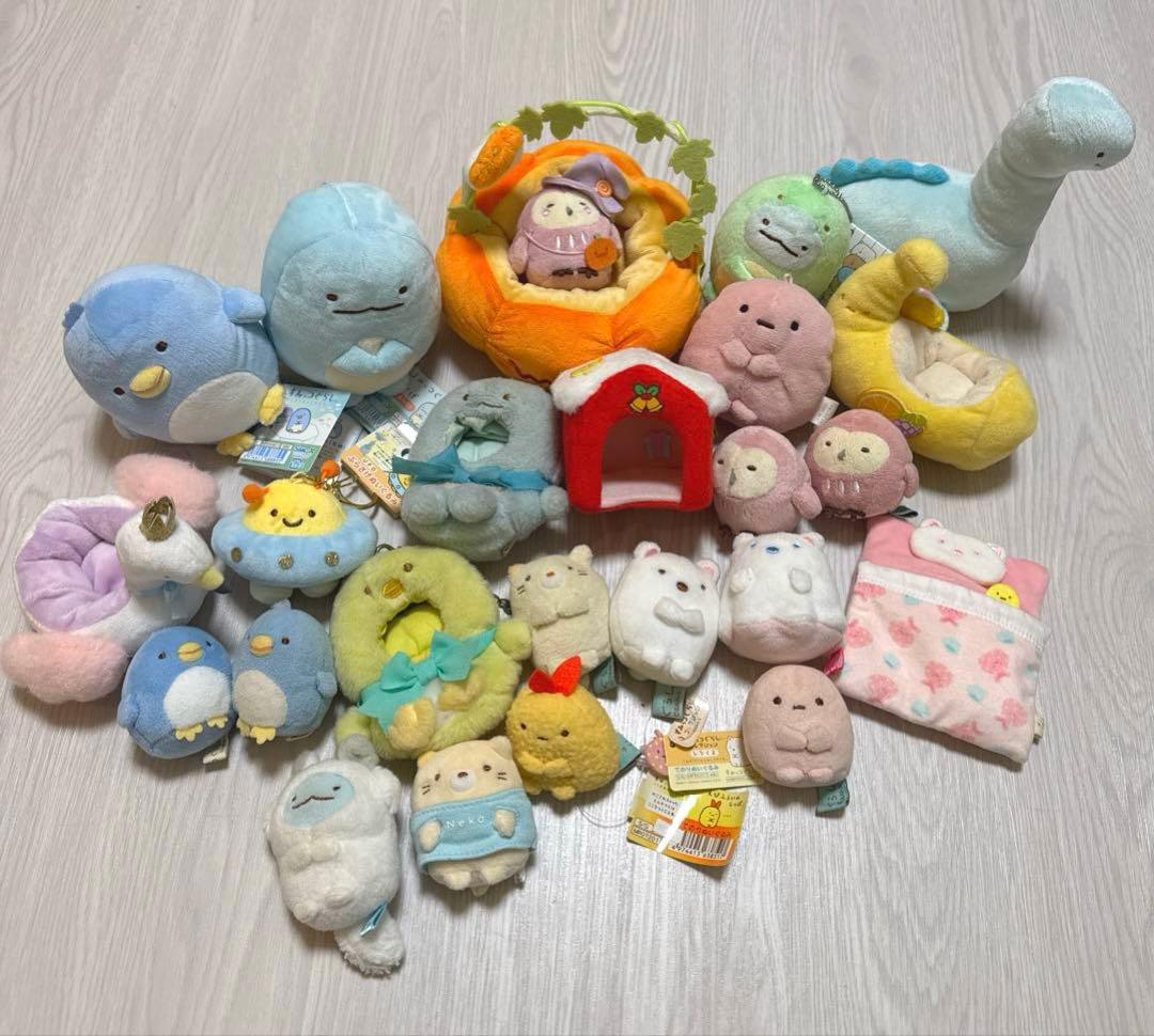 サンエックス　すみっコぐらし　てのりぬいぐるみ　マスコット　まとめ売り