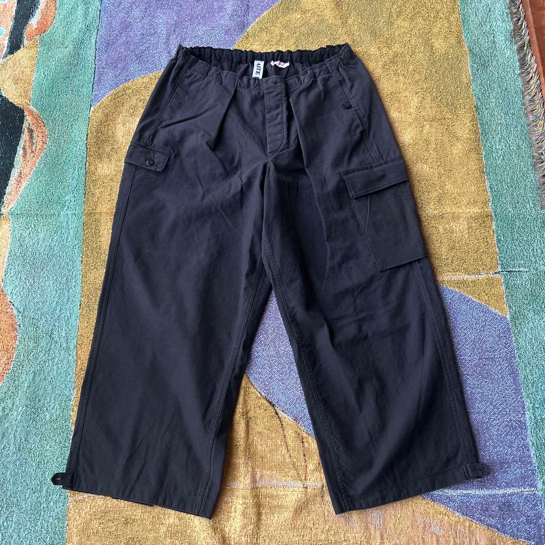 アルテポーヴェラ　リメイクカーゴパンツ　ブラック　試着のみ美品