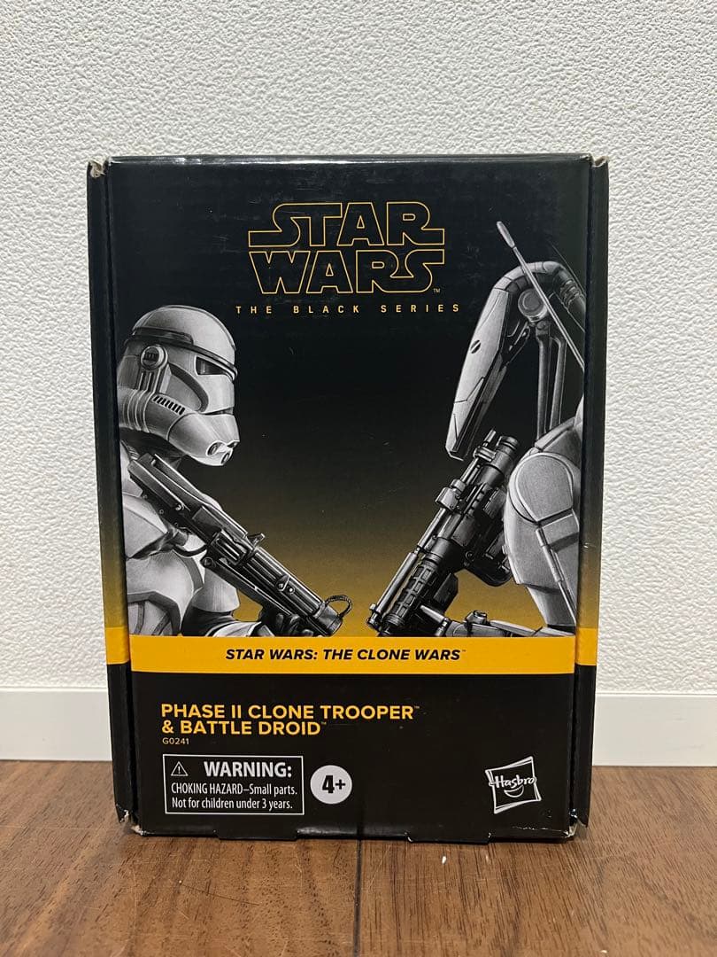 未開封　スターウォーズ　ブラックシリーズ　クローントルーパーとバトルドロイド