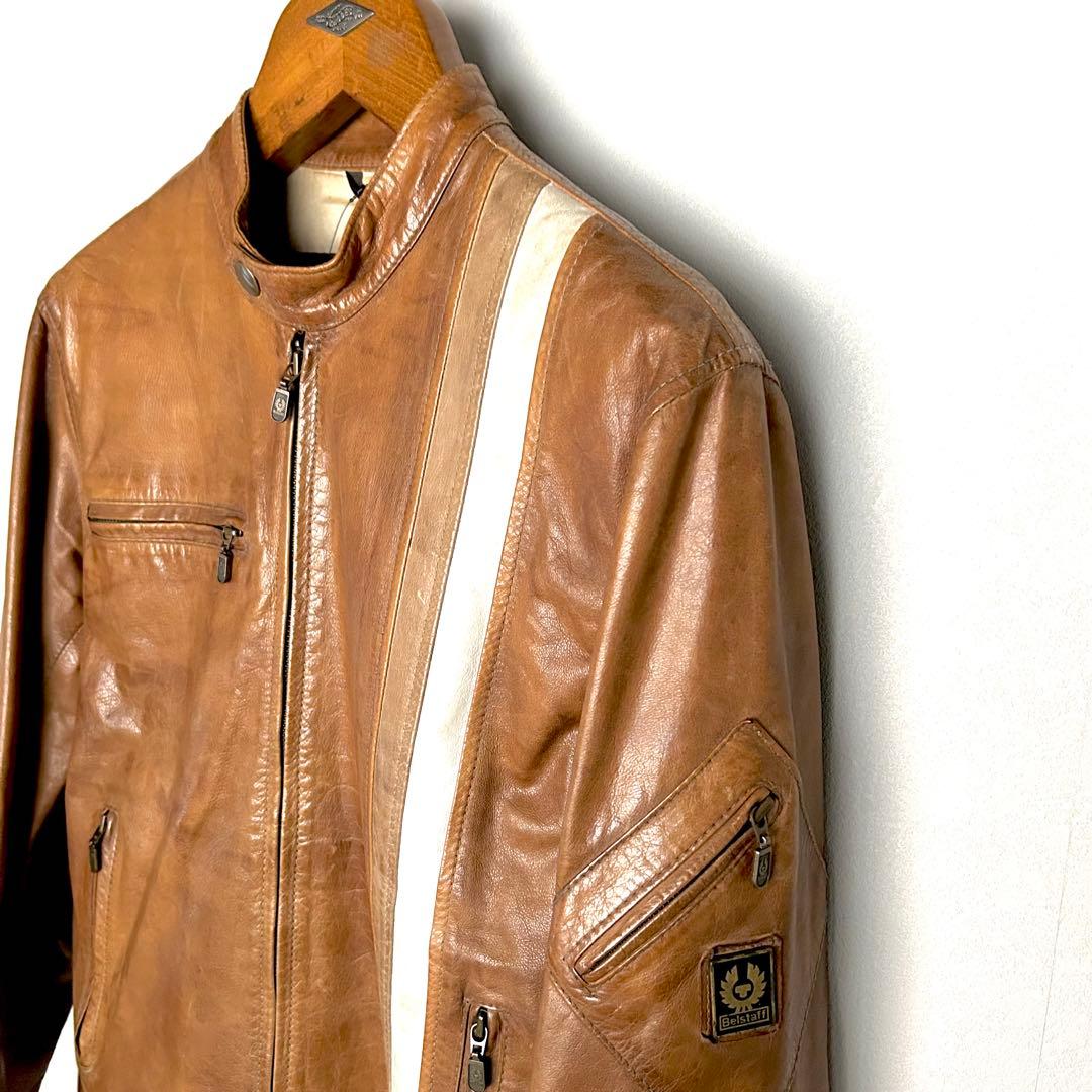 【新品タグ付き】ベルスタッフ レーシングブルゾンsizeS