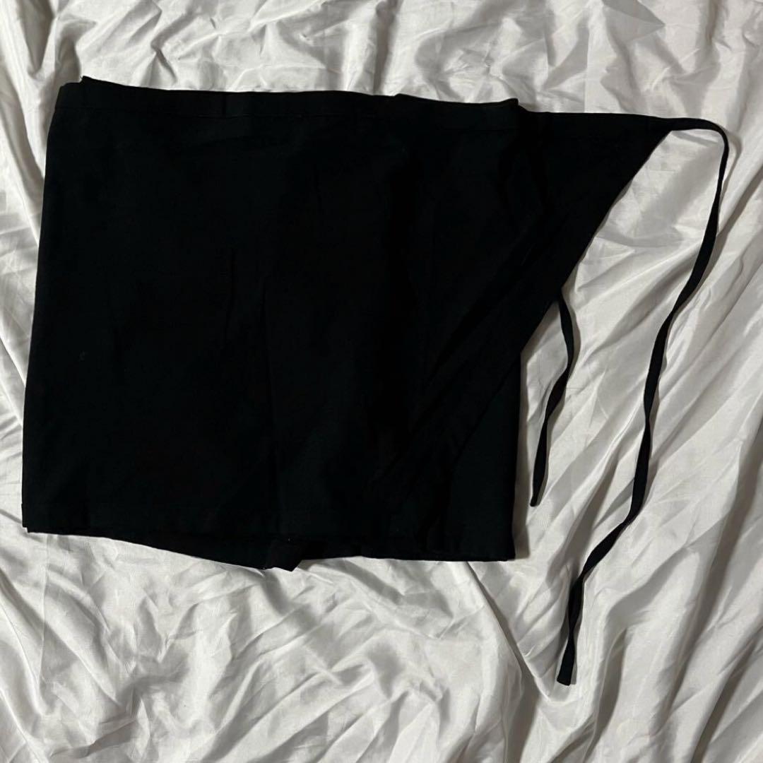 ANN DEMEULEMEESTER アンドゥムルメステール 巻きスカート