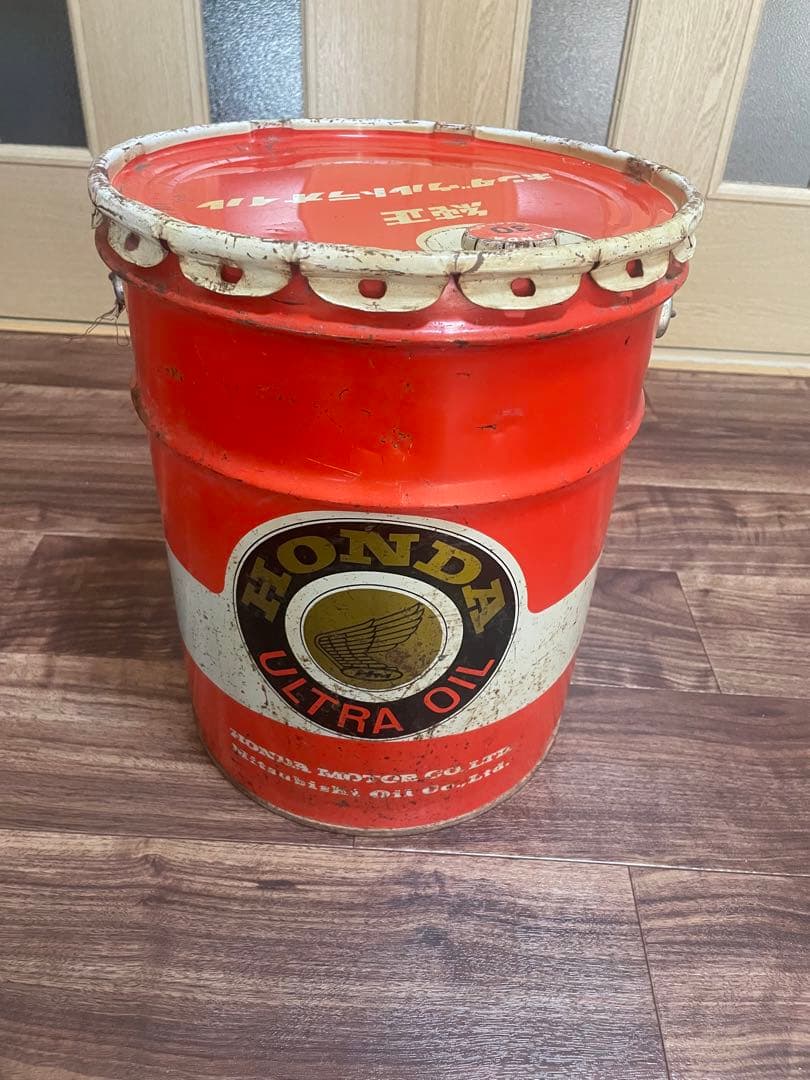 【希少】オイル缶　 HONDA ヴィンテージオイルバケツ
