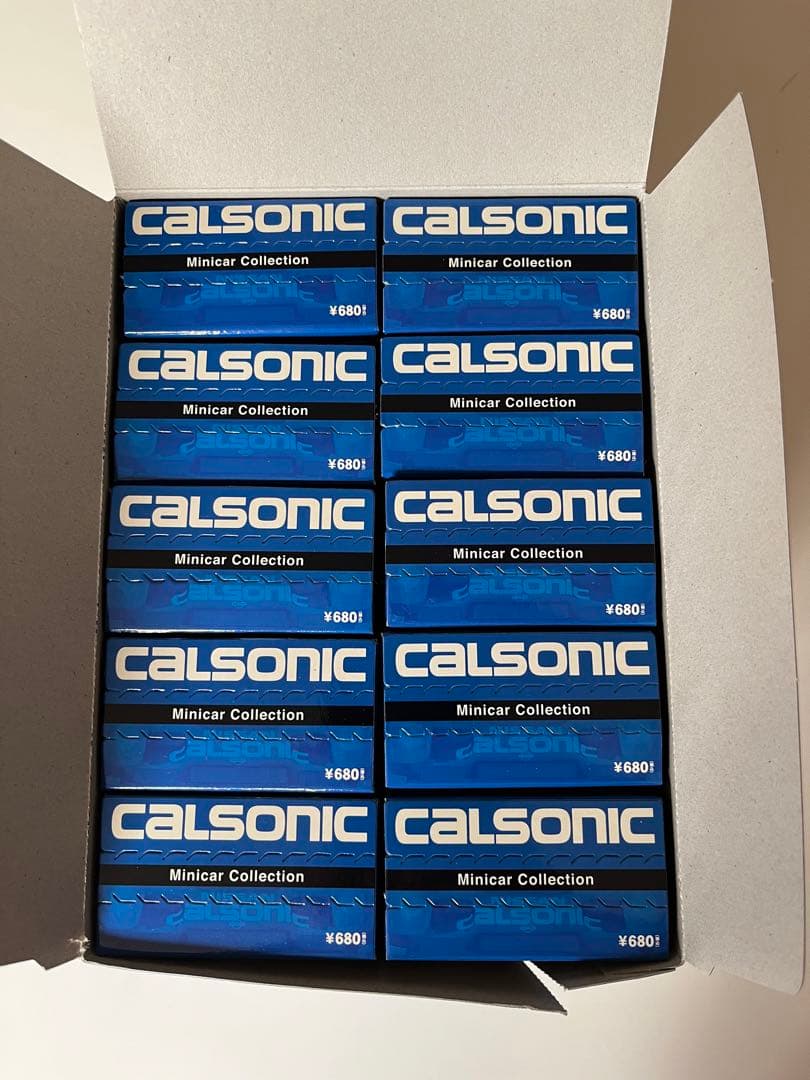 美品！京商　1/64 カルソニック ミニカーコレクション