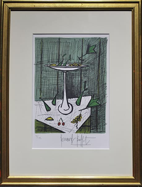 ビュッフェ【静物】 リトグラフ