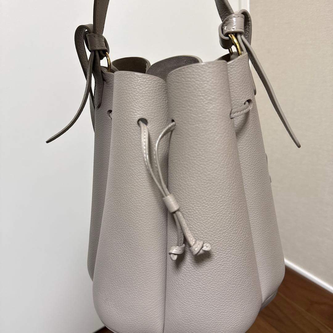 ポレーヌ　HUIT カヌレバック トープ(グレージュ)大サイズ