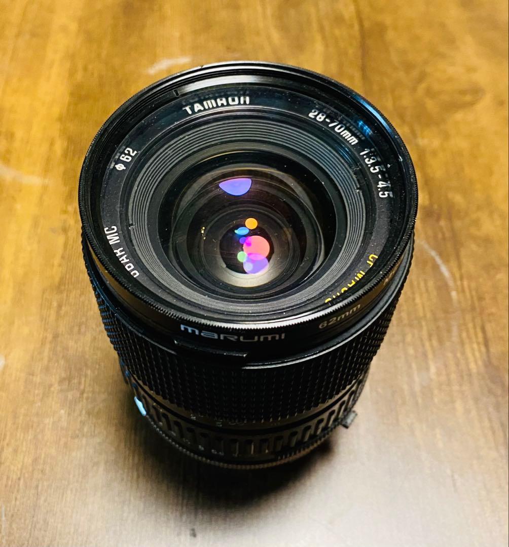 【値下げ】　Minolta X-700 ミノルタ　一眼レフカメラ レンズ3本付き